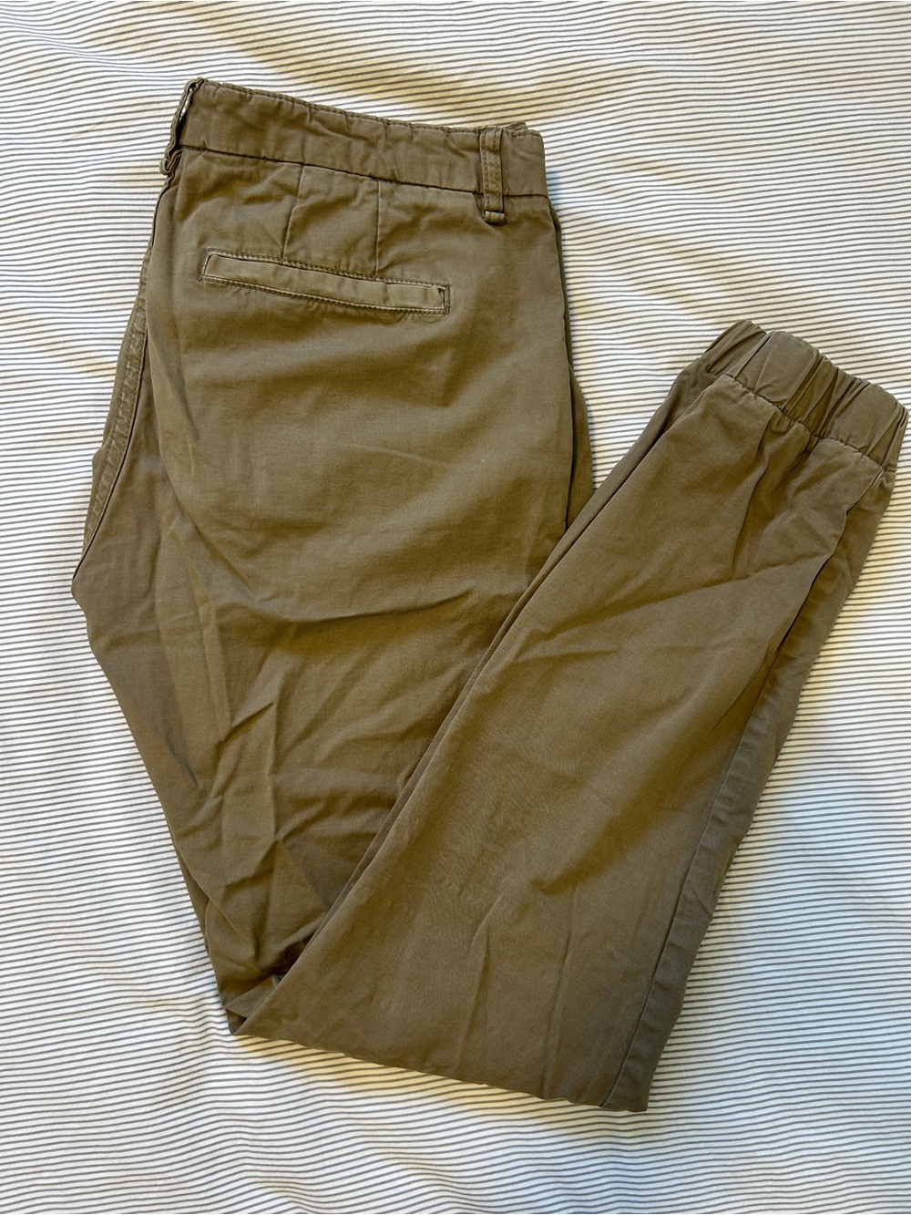 ONLY & SONS Olive Chino Jogger Pants